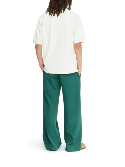 Anchor Embroidery Polo Off White