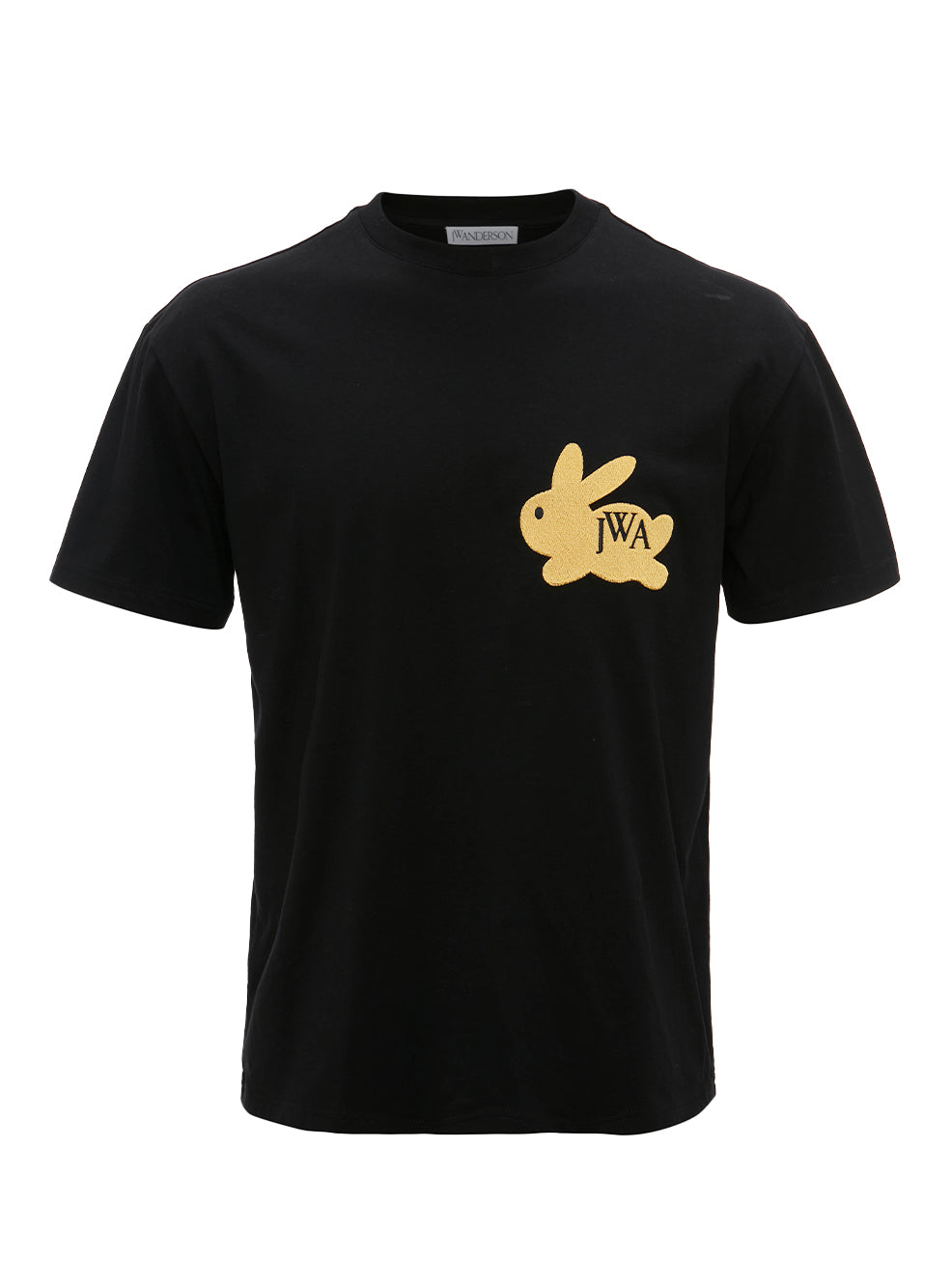 Bunny Embroidery Logo T-shirt Black