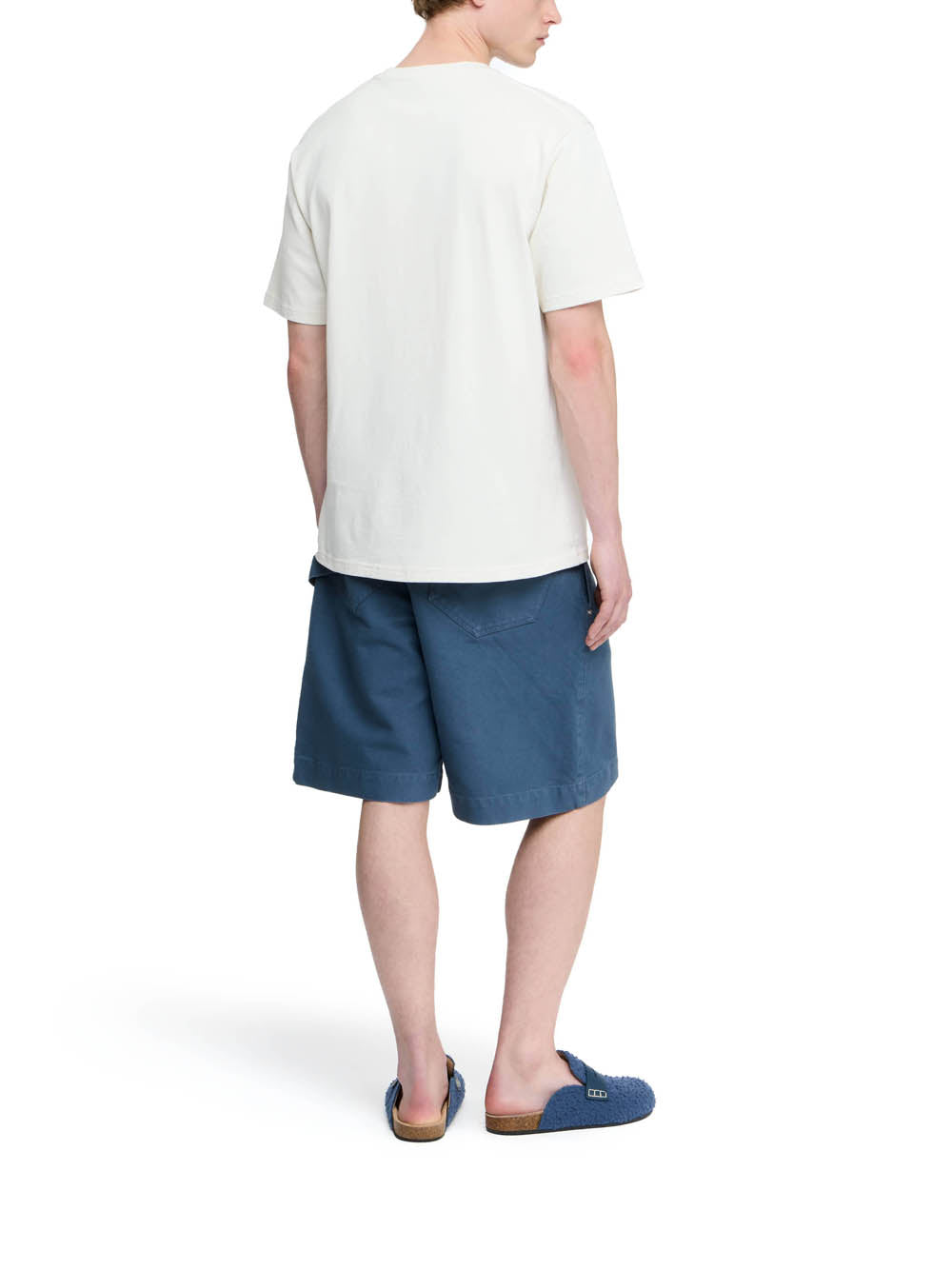 Logo Embroidery T-Shirt Off White
