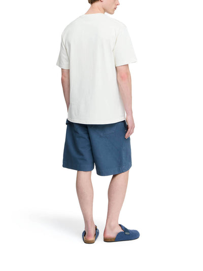 Logo Embroidery T-Shirt Off White