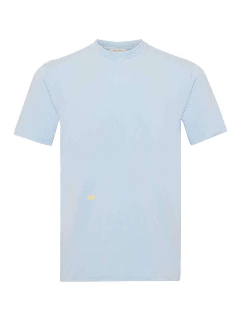 Contrast Embroidery T-Shirt Pale Blue