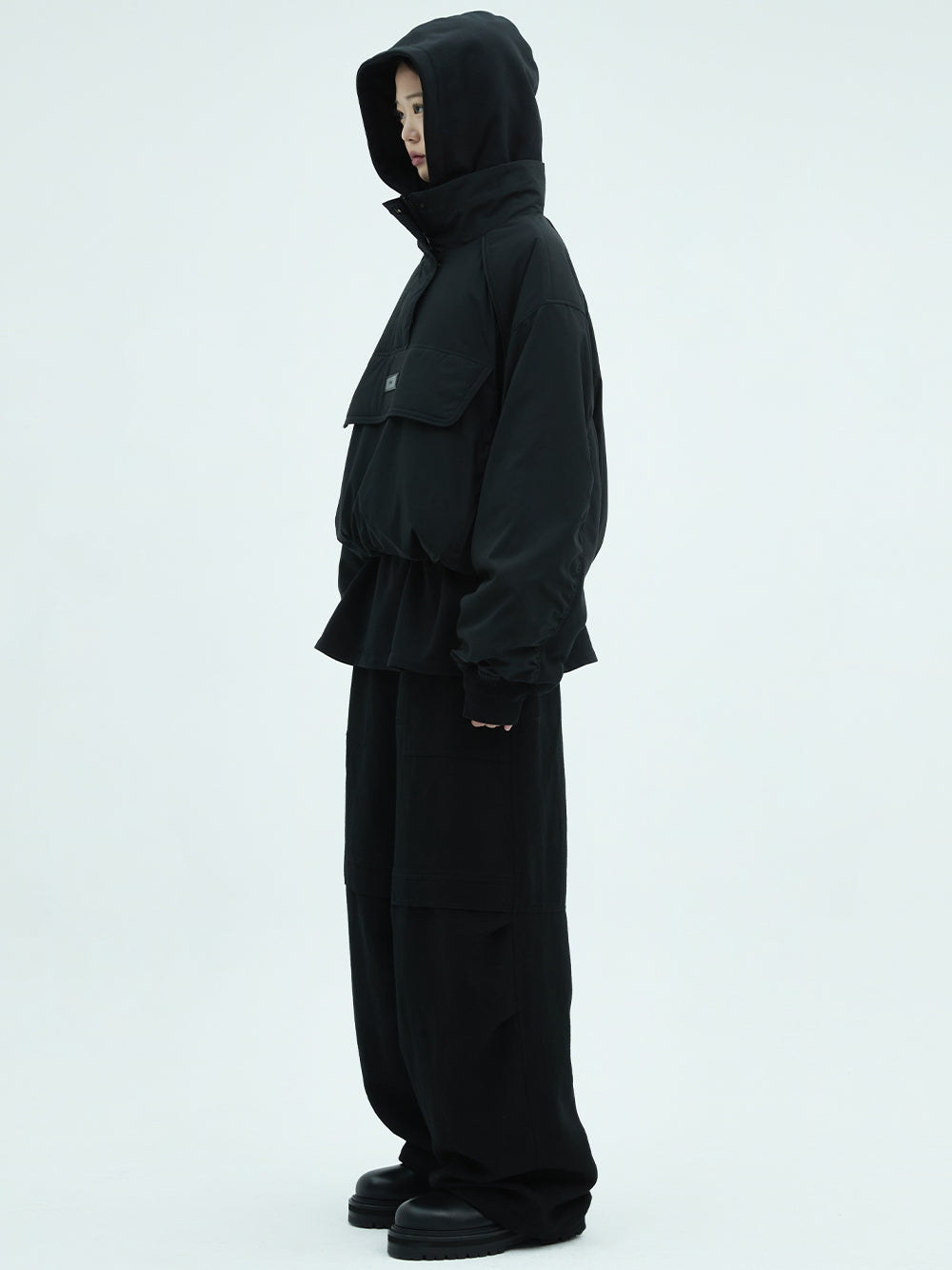 Anorak Hoodie (Black)