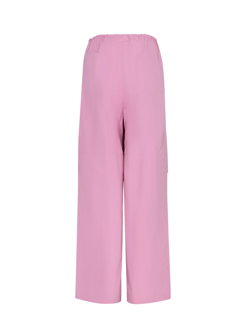 Washed Carpenter Detail String Pants (Pink)