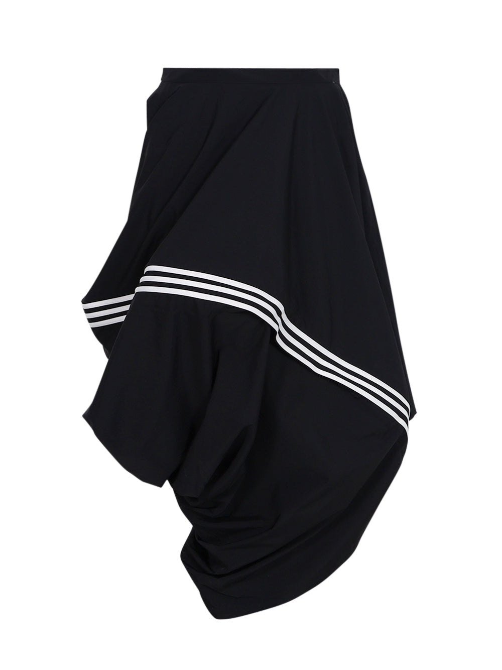 Y-3 Nylon Skirt 3-Stripes Black