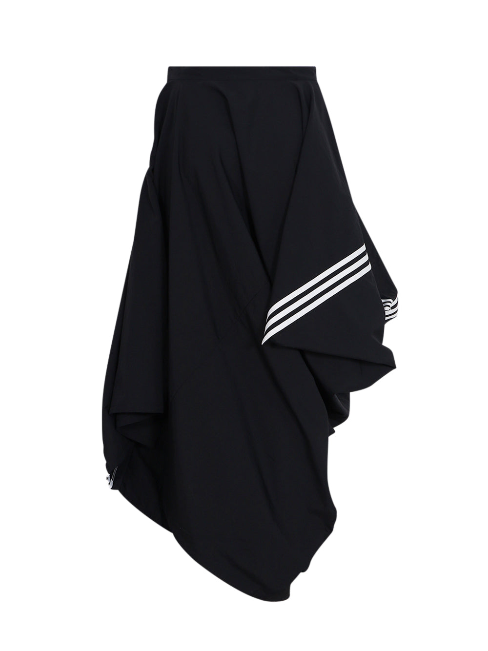 Y-3 Nylon Skirt 3-Stripes Black