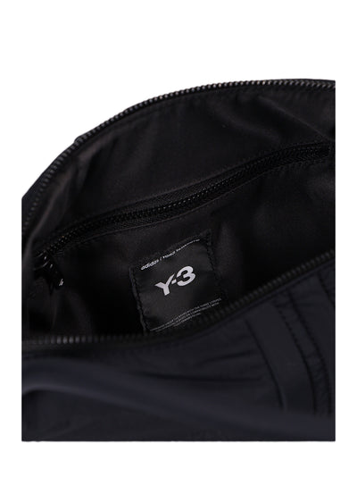 Y-3 Padded Hangbag Black