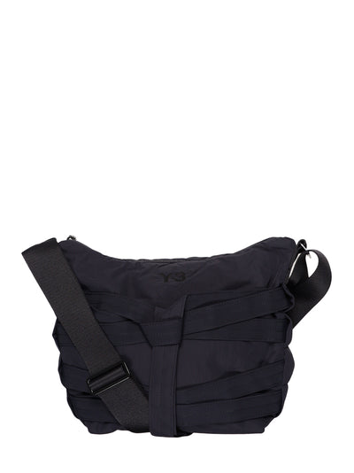 Y-3 Cinch Shoulder Bag Black