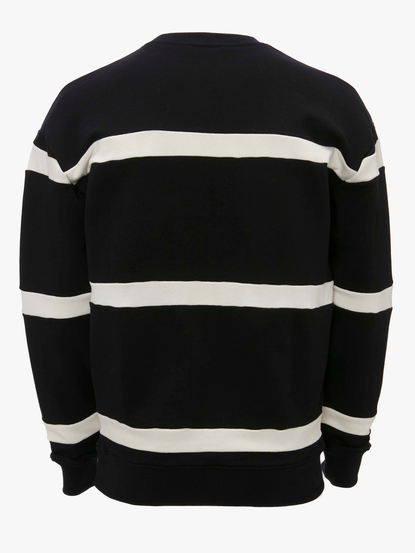 Stripe Sweatshirt Black/Natural