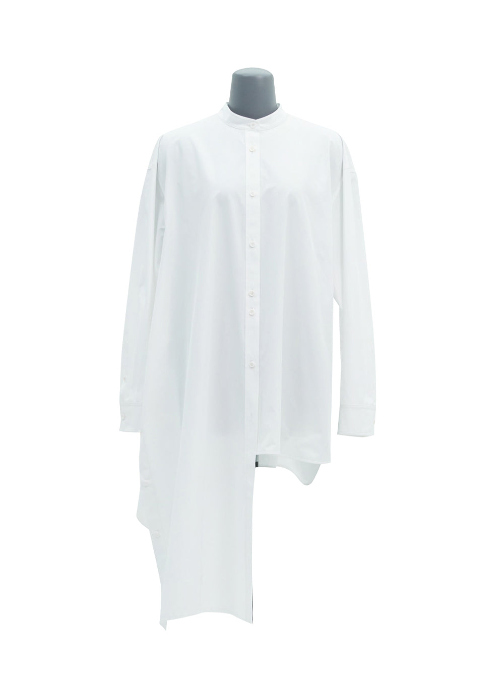 Sleeve Twist Detail Shirt White