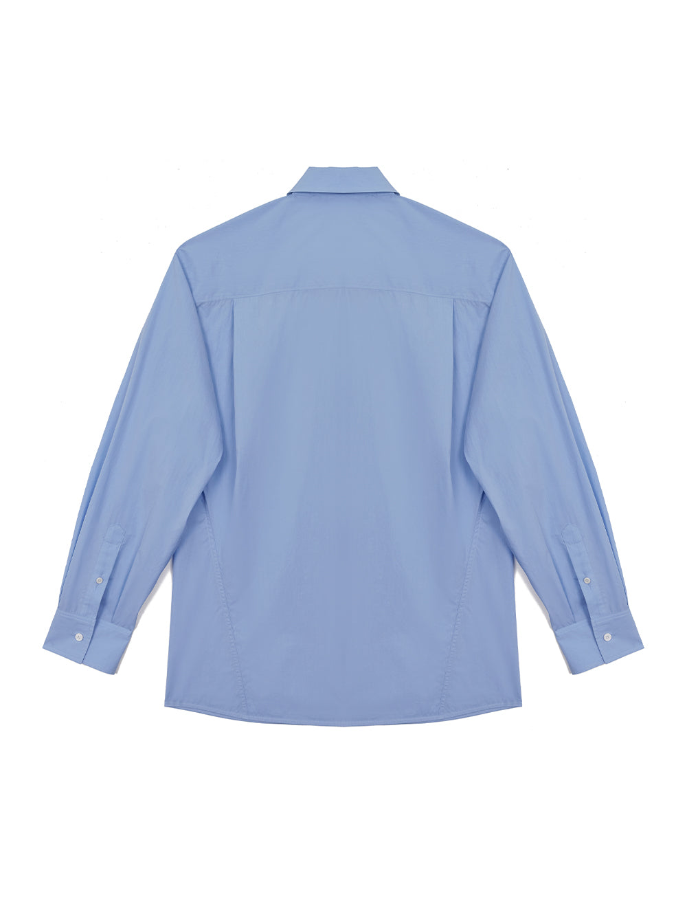 Detachable Scarf Blouse Sky/Blue