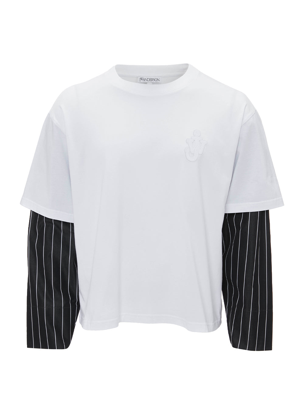 JWAnderson-AnchorLayeredSleeveT-Shirt-White-1