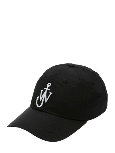 JWAnderson-BaseballCapWithAnchorLogo-Black-2