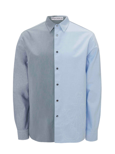 JWAnderson-ClassicFitPatchworkShirt-Blue-1