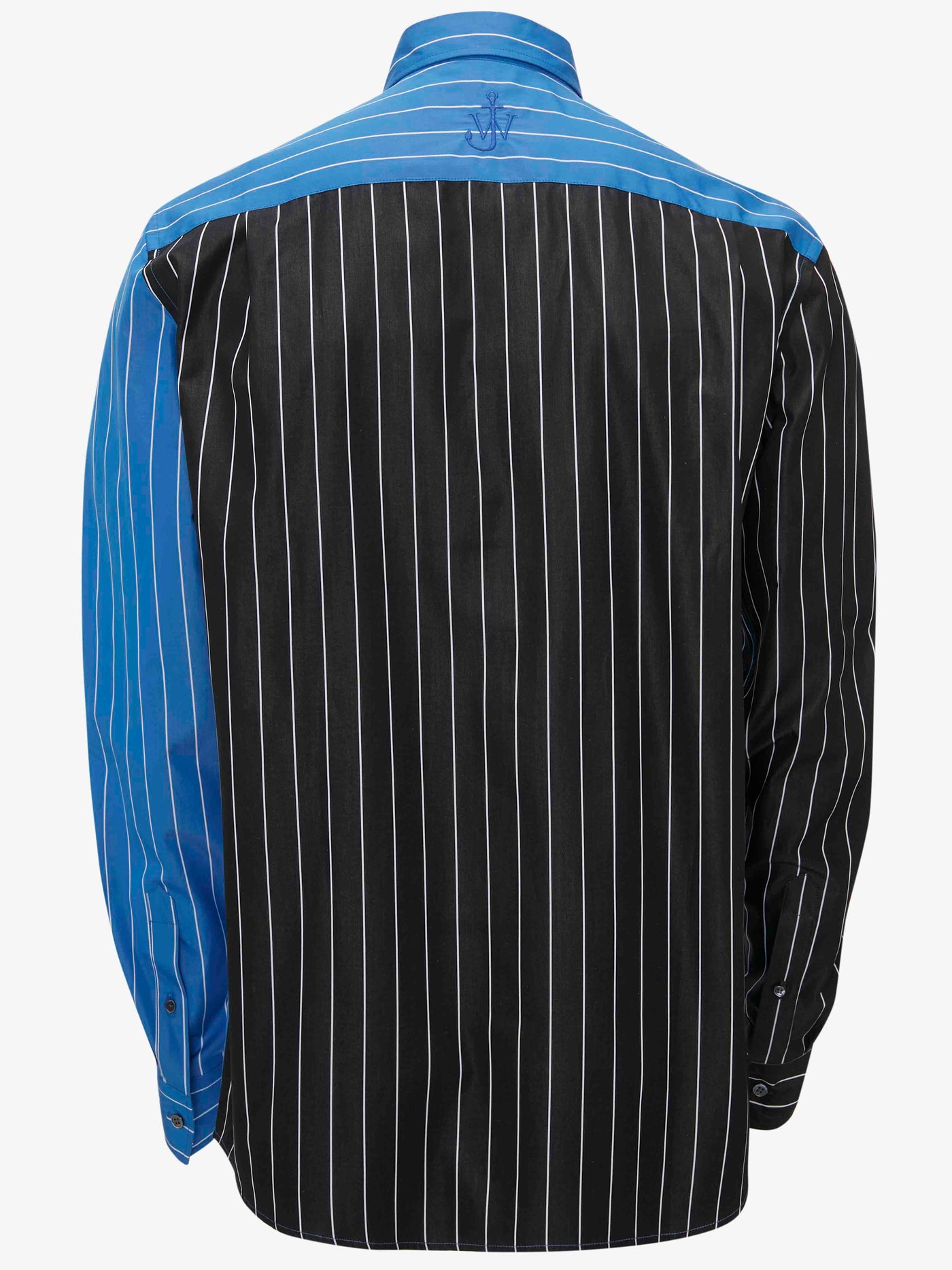 JWAnderson-ClassicFitPatchworkShirt-Blue_Black-2