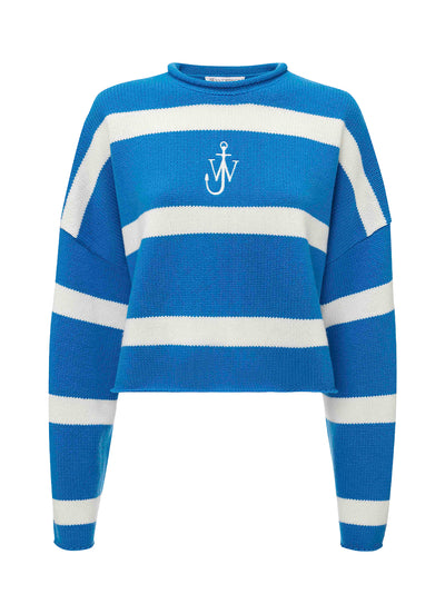 JWAnderson-CroppedJumperWithAnchorLogoEmbriodery-Blue_White-1
