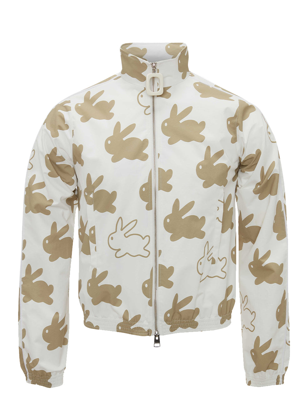 All Over Bunny Technical Jacket (White/Ivory)