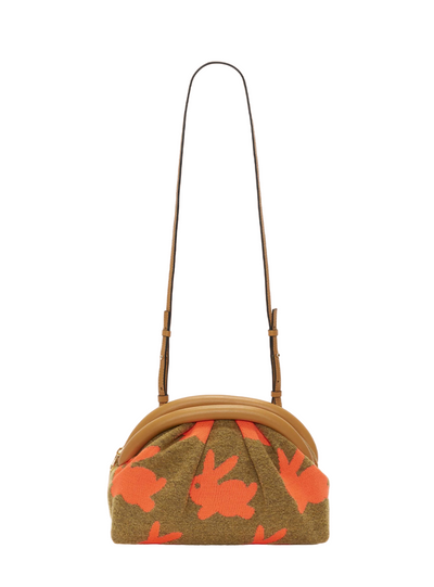 Bumper-Clutch Bag (Camel/Orange)
