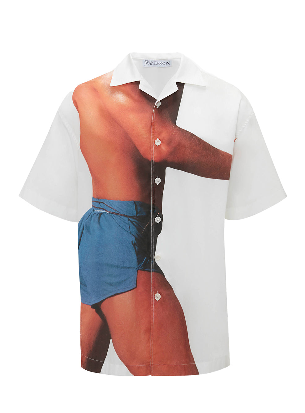Golden Boys Printed Short Sleeve Shirt (White/Multi)