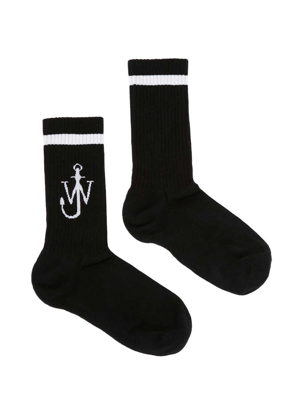 Short Anchor Logo Socks (Black)