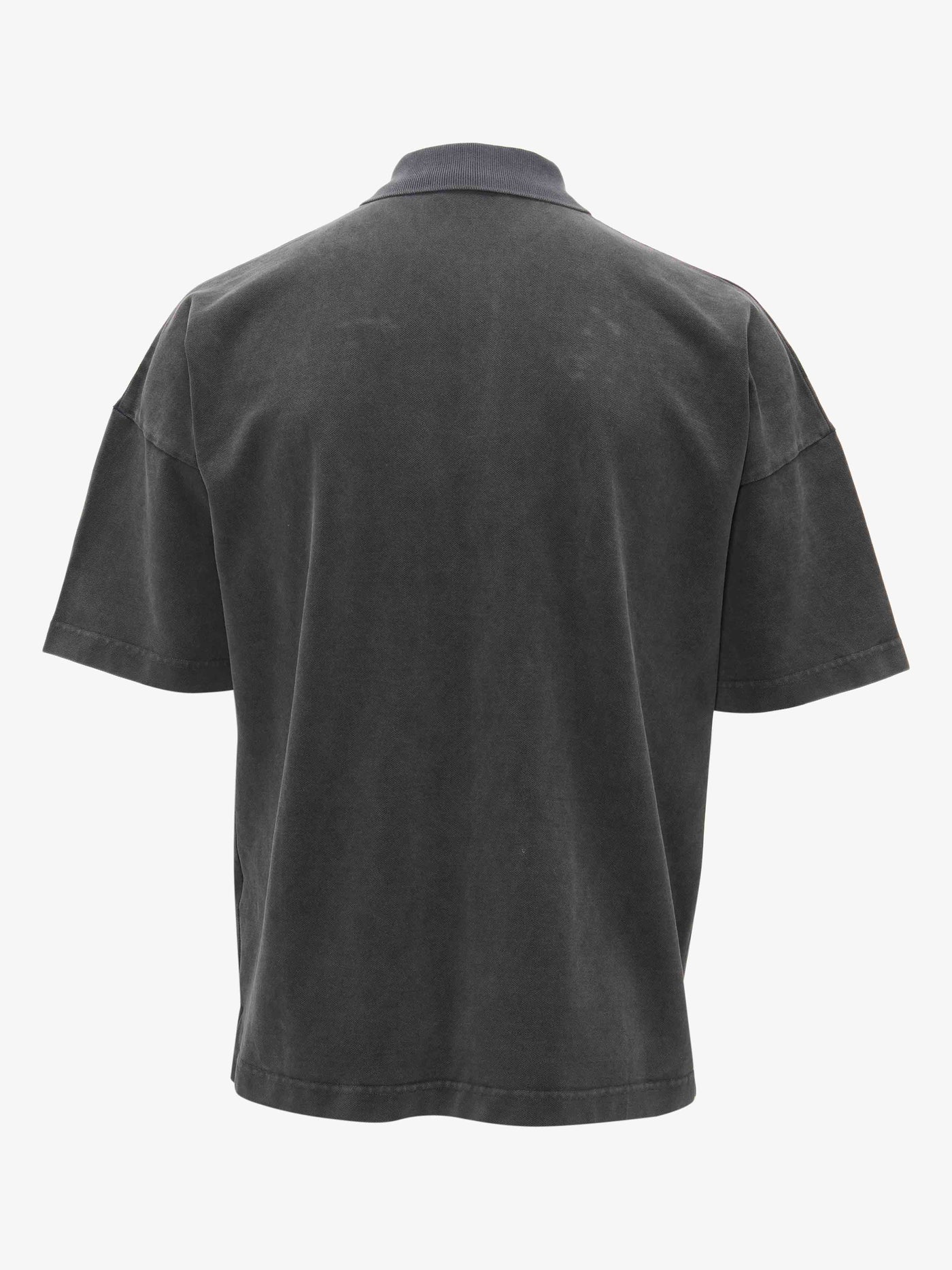 Anchor Short Sleeve Polo Shirt (Charcoal)