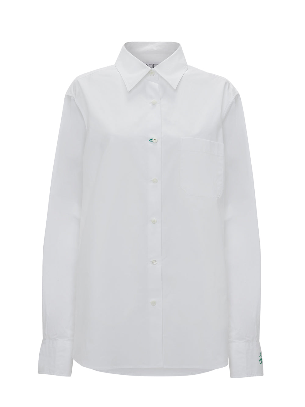 Classic Button-Up Shirt (White)