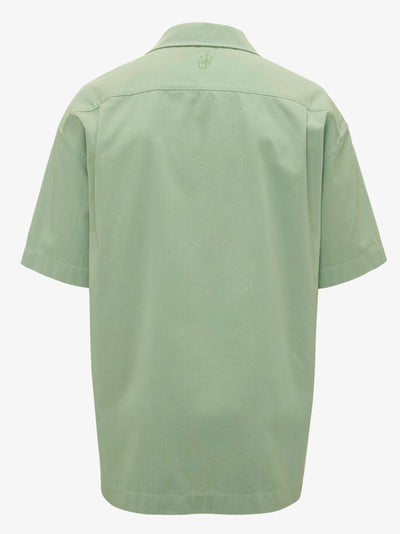 Pol Print Short Sleeve Shirt (Green)