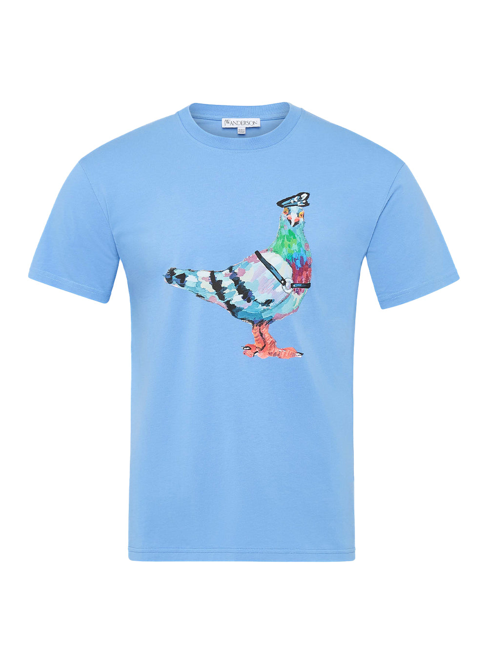 Pride Pigeon Graphic T-Shirt (Blue)