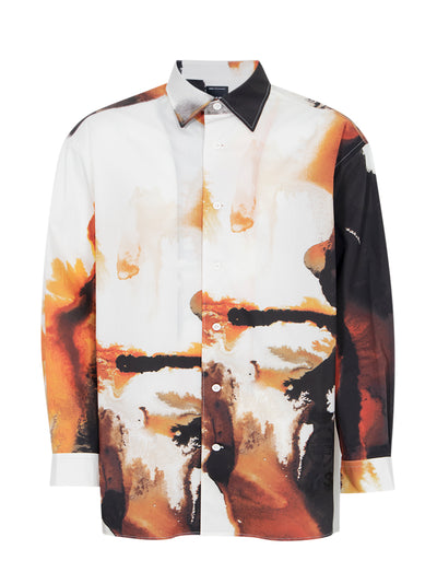 Y-3 Aop Shirt Core White/Multi