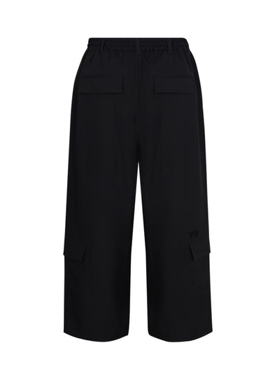 Y-3 Sport Uniform Straight Leg Black