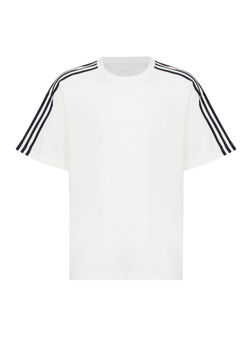 Y-3 Short Sleeve Tee 3-Stripes Core White