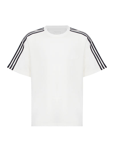 Y-3 Short Sleeve Tee 3-Stripes Core White