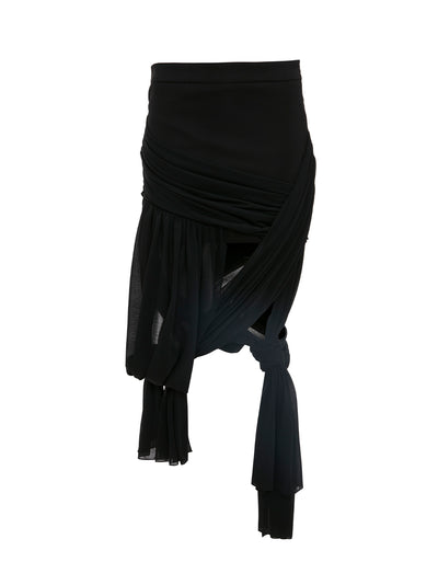 Wrap Skirt (Black)