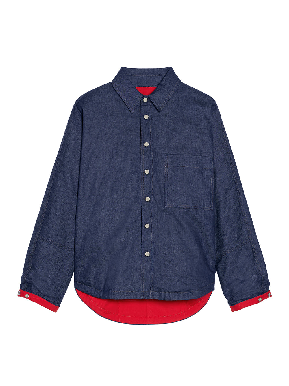 La surchemise de Nîmes (Navy/Brown)