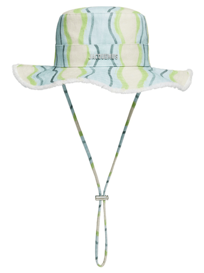 Jacquemus-Le-Bob-Artichaut-Print-Grey-Waves-Stripes-Multi-1