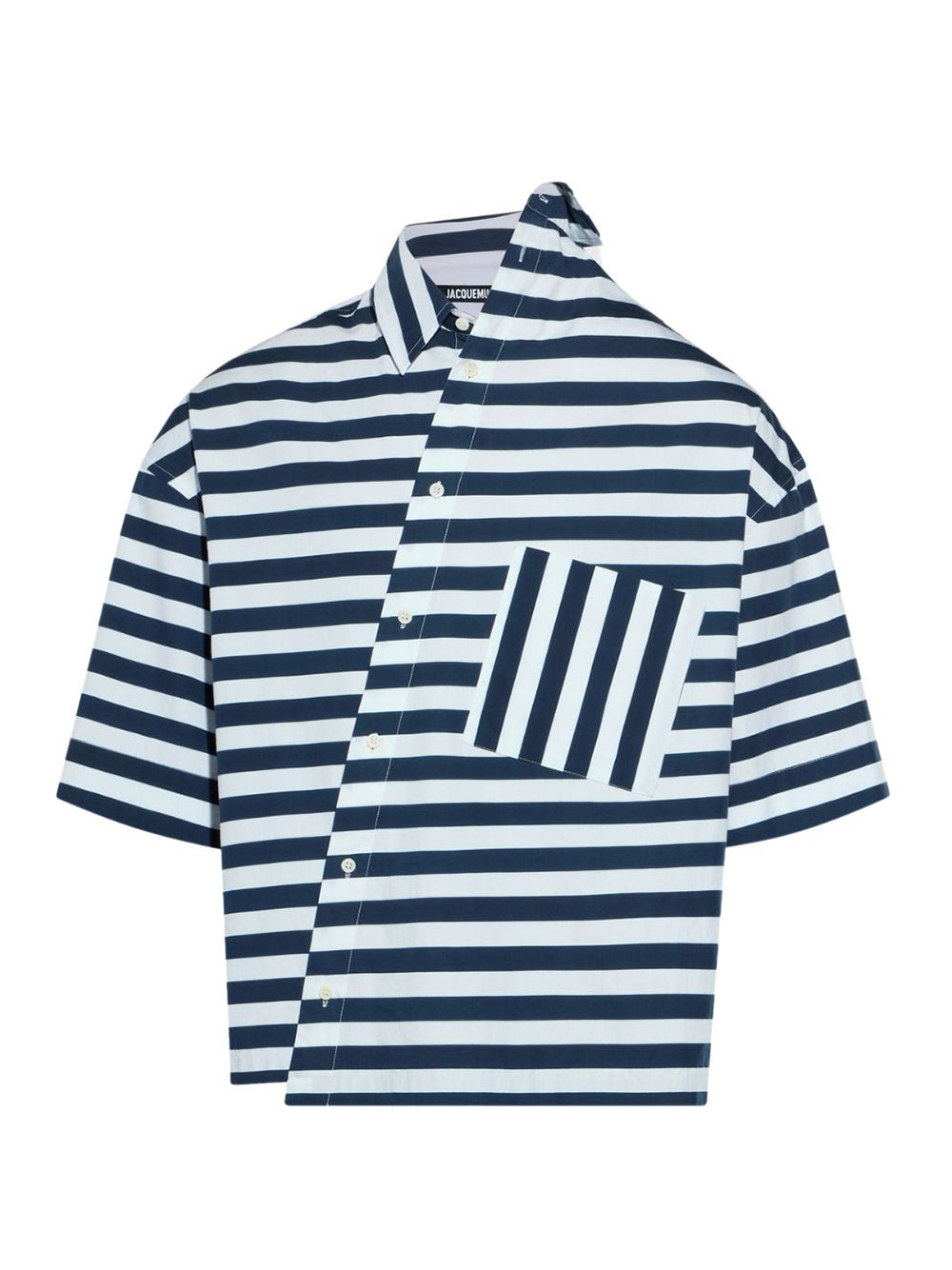 La Chemise Pablo Mc (Print White And Blue Stripe)