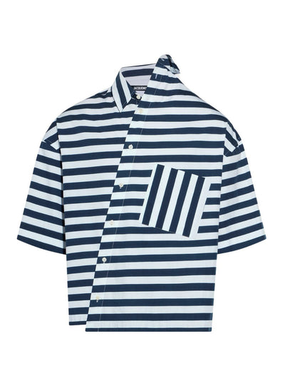 La Chemise Pablo Mc (Print White And Blue Stripe)
