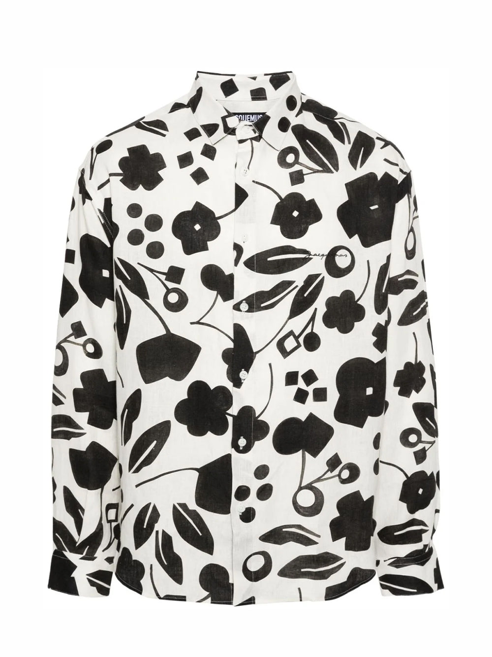 La Chemise Simon PT (Black White Cubic Flow)