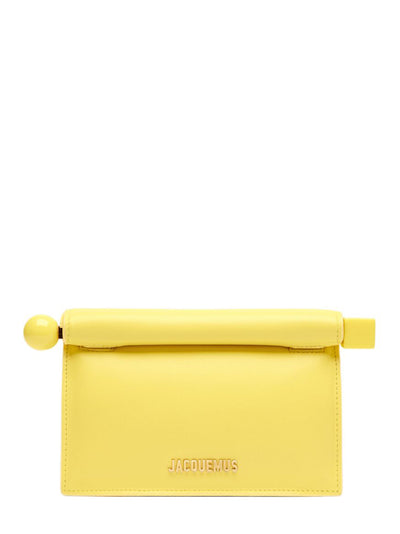 La Petite Pochette Rond Carre (Yellow)