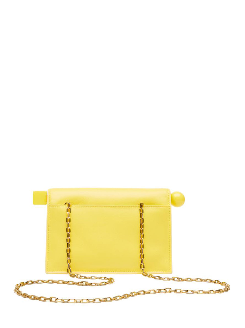 La Petite Pochette Rond Carre (Yellow)
