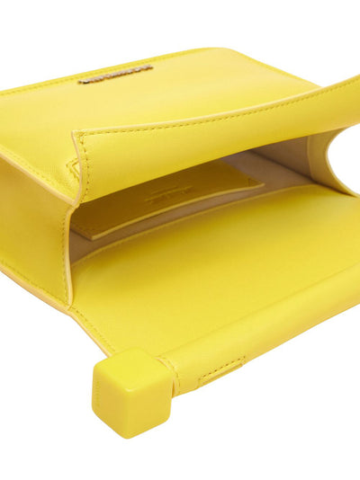 La Petite Pochette Rond Carre (Yellow)