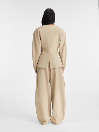 La Veste Ovalo (Beige)