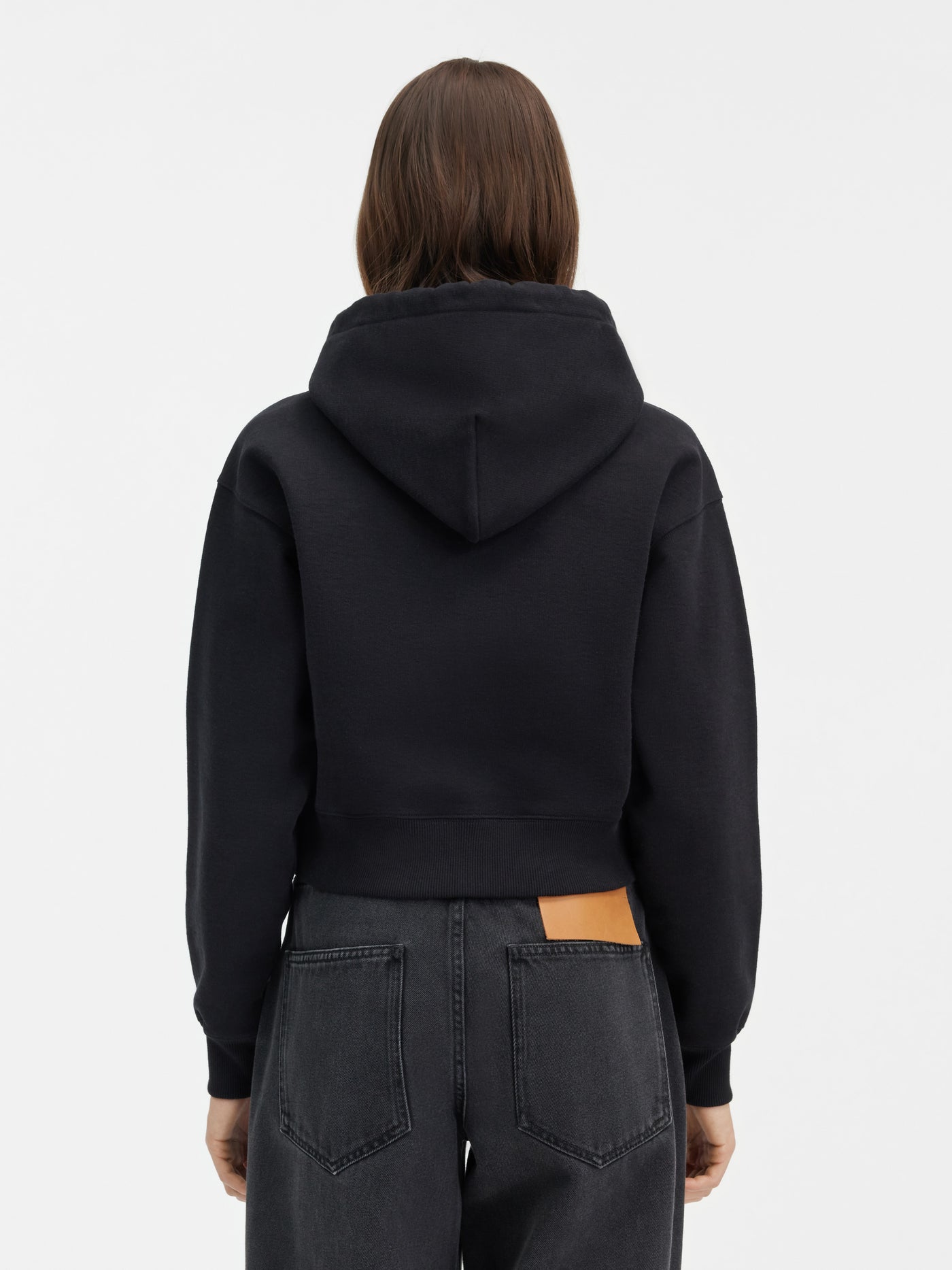 Le Hoodie Gros Grain (Black)