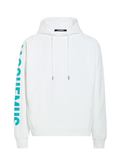 Le Hoodie Typo (Multi-White)