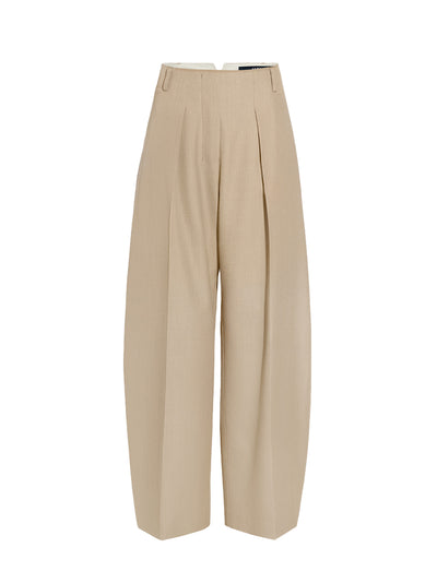 Le Pantalon Ovalo (Beige)