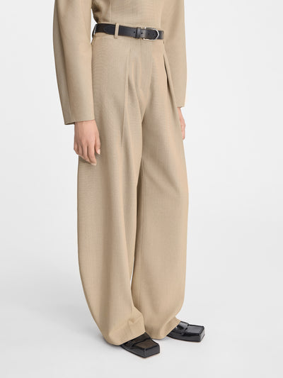 Le Pantalon Ovalo (Beige)