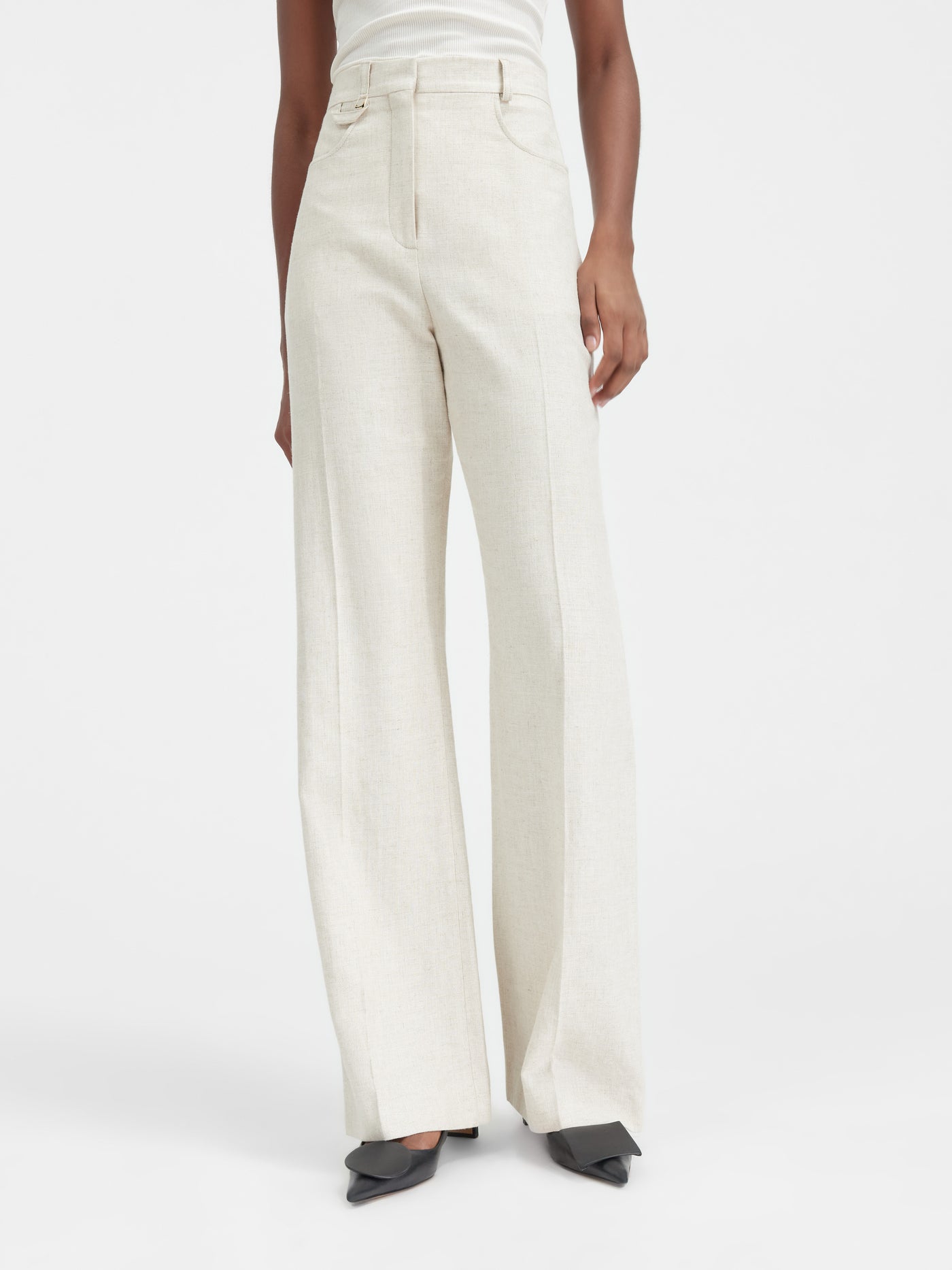 Le Pantalon Sauge (Light Beige)