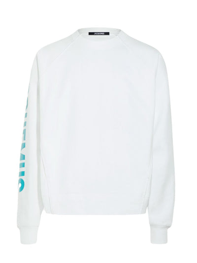 Le Sweatshirt Typo (Multi-White)