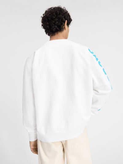 Le Sweatshirt Typo (Multi-White)