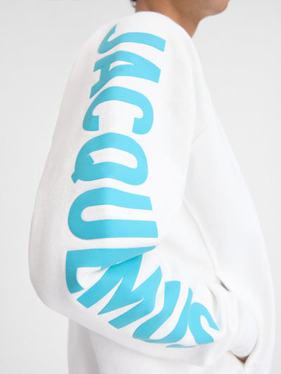 Le Sweatshirt Typo (Multi-White)