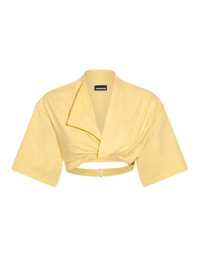 Le T-Shirt Bahia Court (Light Yellow)